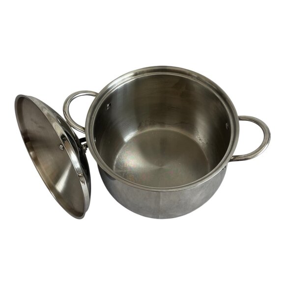 Cooks Stainless Steel Copper Bottom Dutch Oven Stock Pot 8 Qt with Lid - Picture 3 of 6